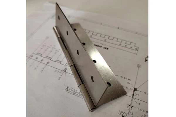 High-strength 4-inch Hinge
